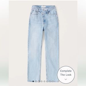 Abercrombie & Fitch Dad High Rise Jeans